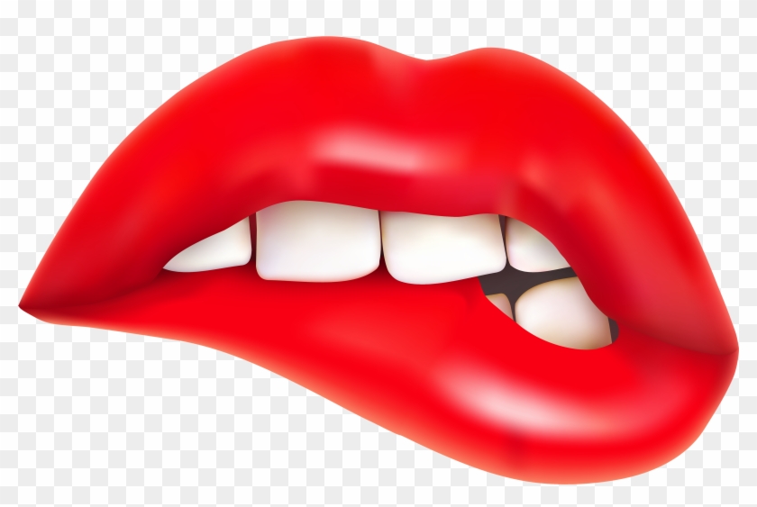 Lip Mouth Kiss Clip Art - Lip Mouth Kiss Clip Art #19950