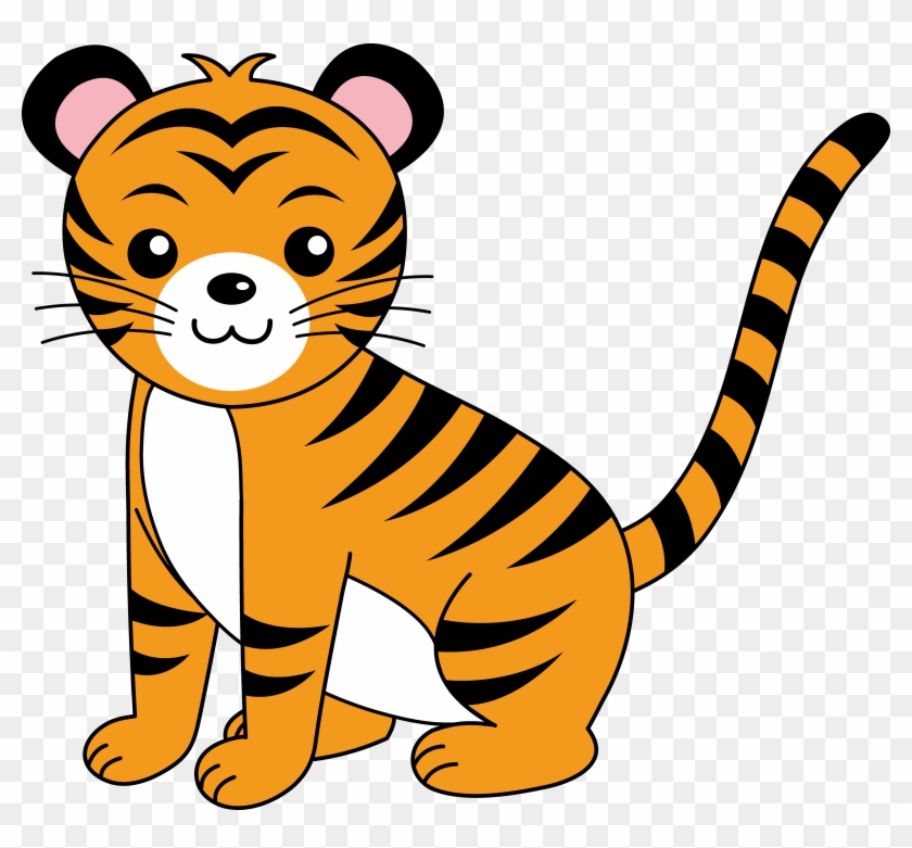 Tiger Cub Clipart - Clipart Tiger #19633