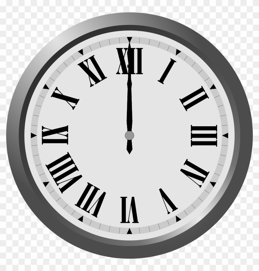 Clip Art Clock Clipart Image - Roman Numerals In Everyday Life - Full ...