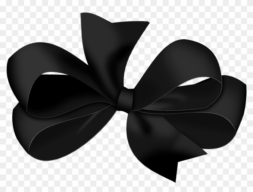 Black Bow Transparent Background #19672