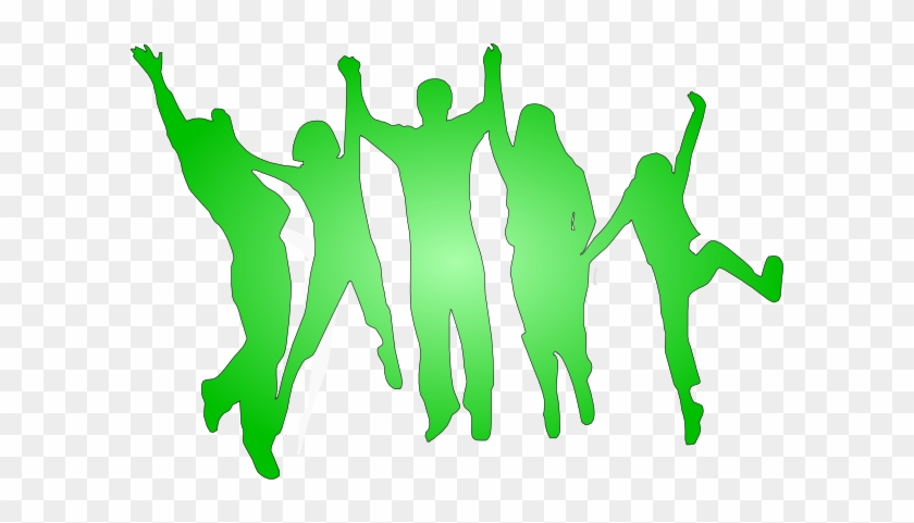 Green People Clipart #19675