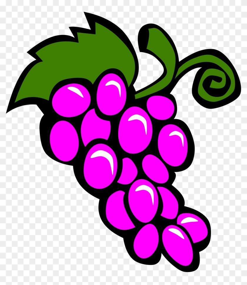 Illustration Of A Bunch Of Grapes - Grapes Clip Art #19683