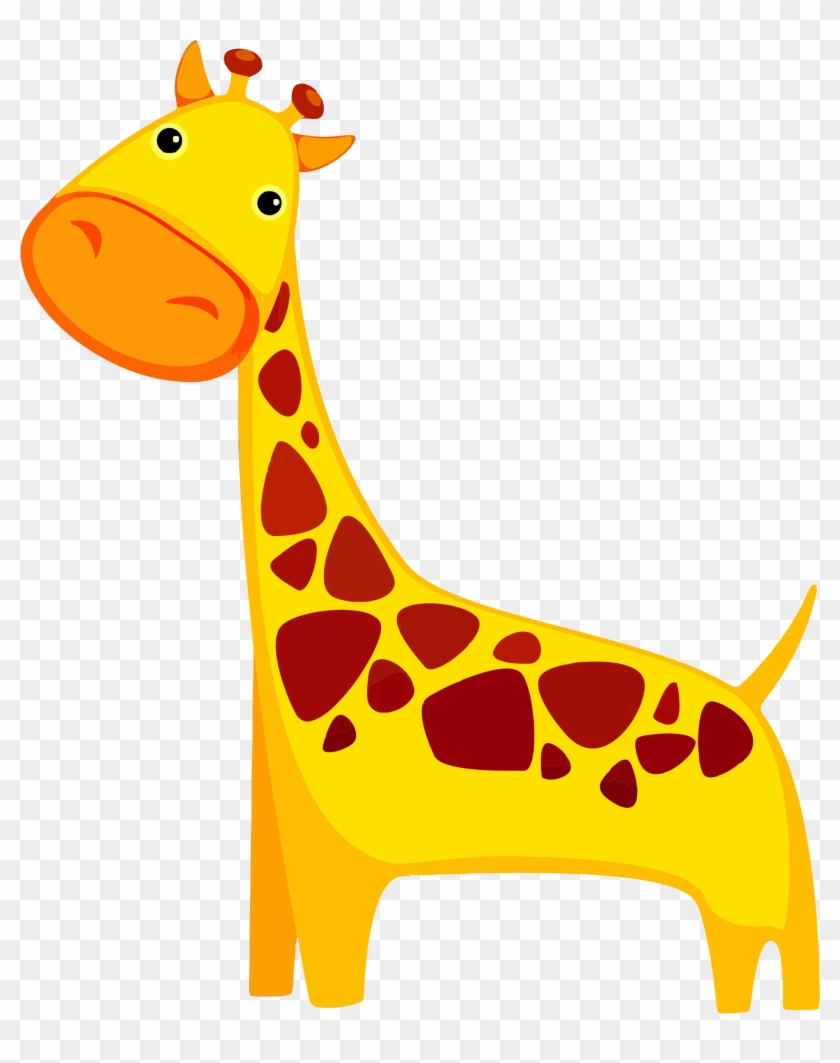 Giraffe Clipart - Giraffe Cartoon #19717