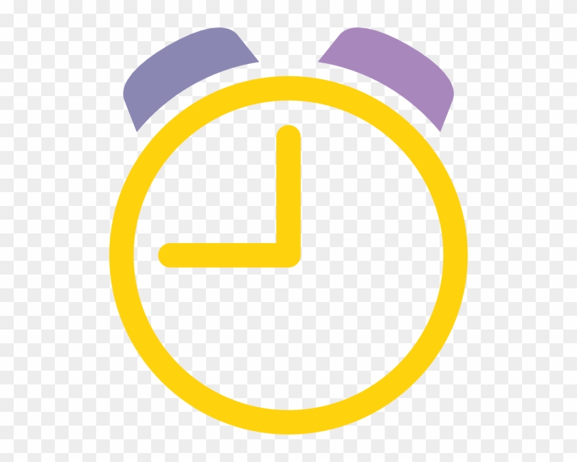 Clock Alarm Clip Art - Alarm Clock Png Yellow #19790