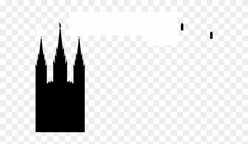 Lds Temple Clip Art At Clker Com Vector Clip Art Online - Salt Lake Temple Silhouette #19857