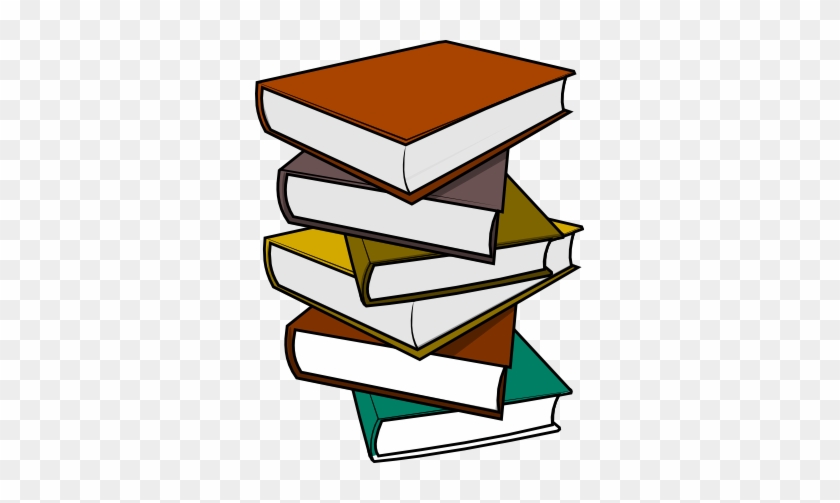 Book Clip Art - Pile Of Book Clipart #19904