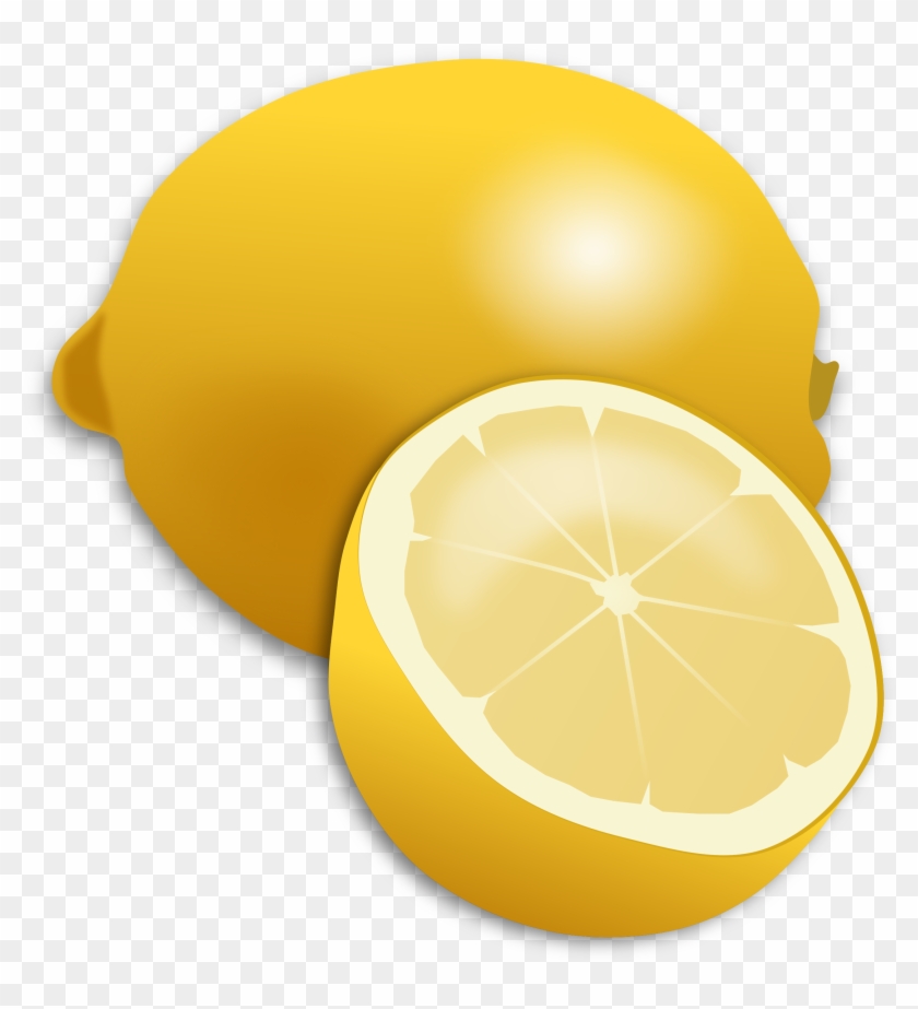 Clipart Lemon - Lemon Fruit Clipart #19917
