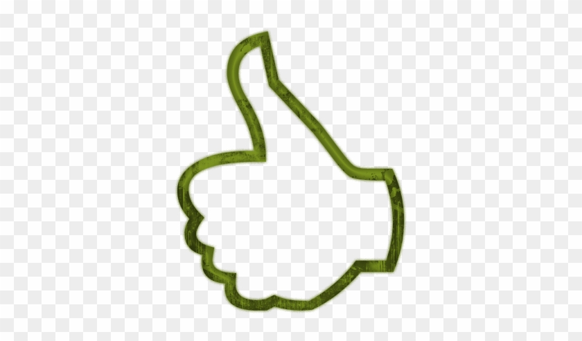 Thumbs Up Thumb Clip Art Clipart 2 - Simple Thumbs Up Drawing #20077