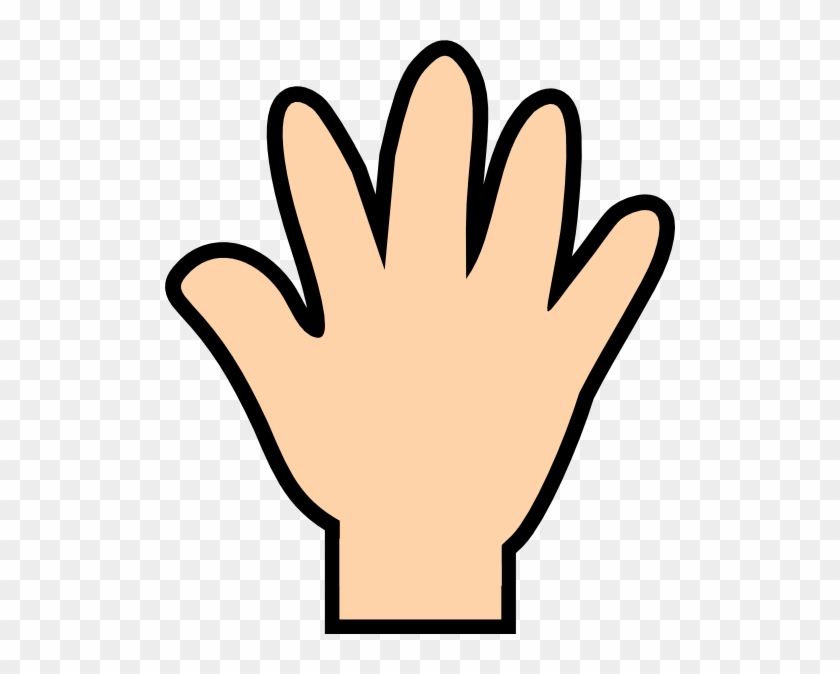 Hand Back Cliparts - Main Idea Detail Hand #20190