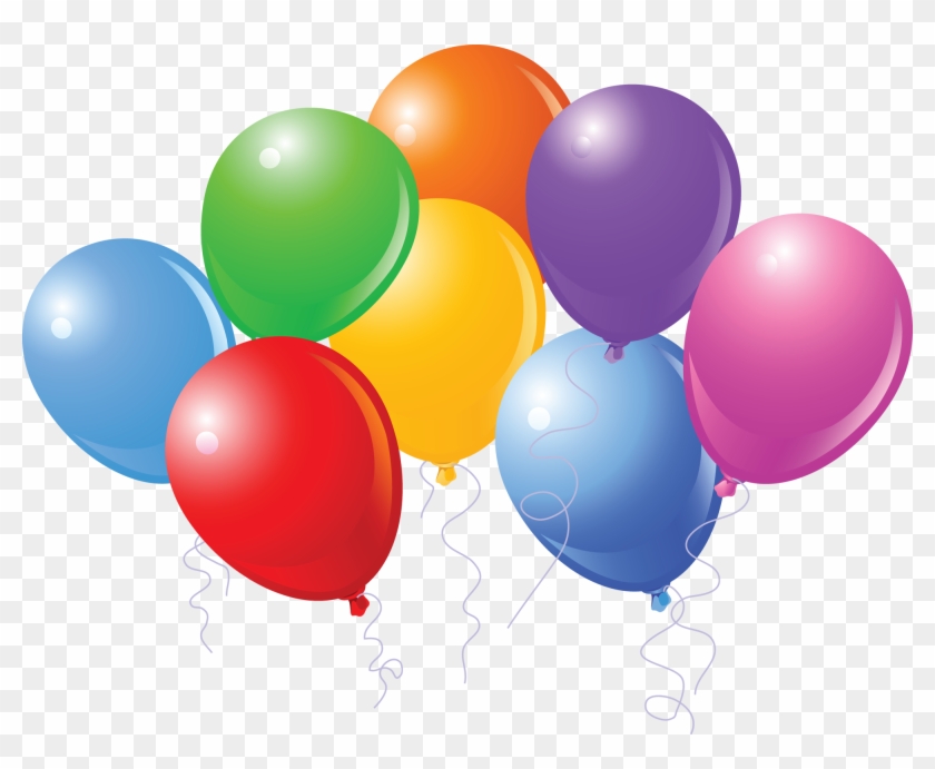 Birthday Balloons Today Is My Birthday Clip Art And - Happy Birthday Balloons Cartoon #20197