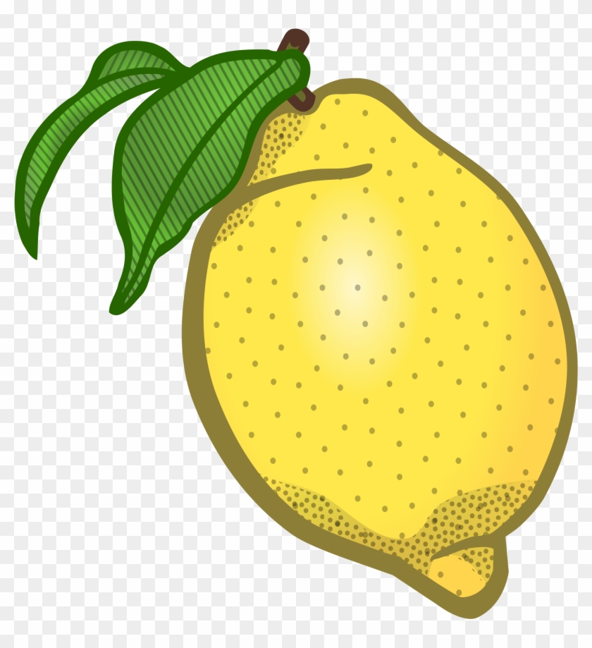 Lemon - Coloured - Foruts Png #20212