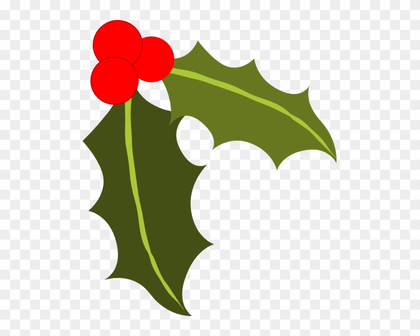 Christmas Holly - Holly Silhouette Png #20251