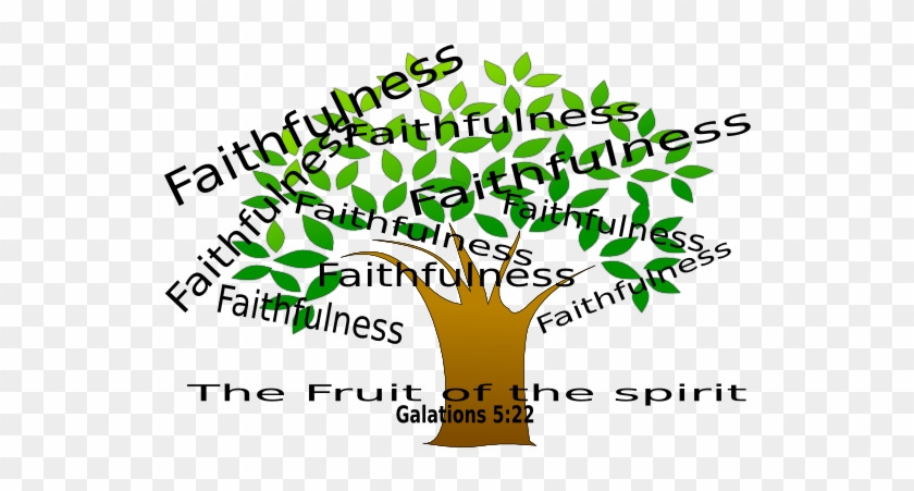 Faithfulness Tree Clip Art At Clker - Self Control Clip Art #20320