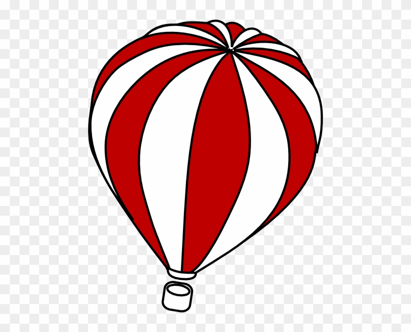 Hot Air Balloon Clip Art - Hot Air Balloon Clipart Outline #20348