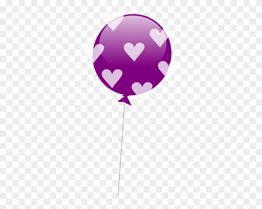 Purple Balloons Clipart - Clip Art #20363