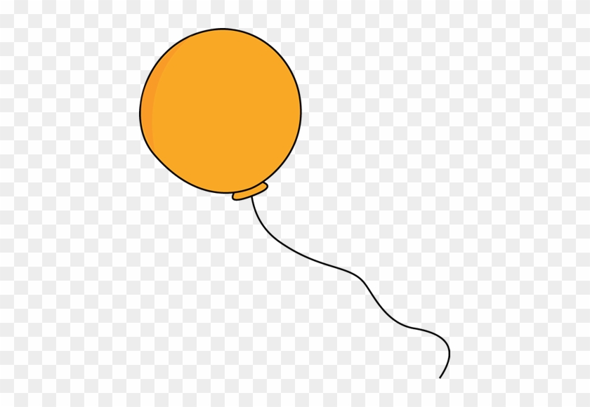 Orange Balloon - Orange Balloon Clipart #20370