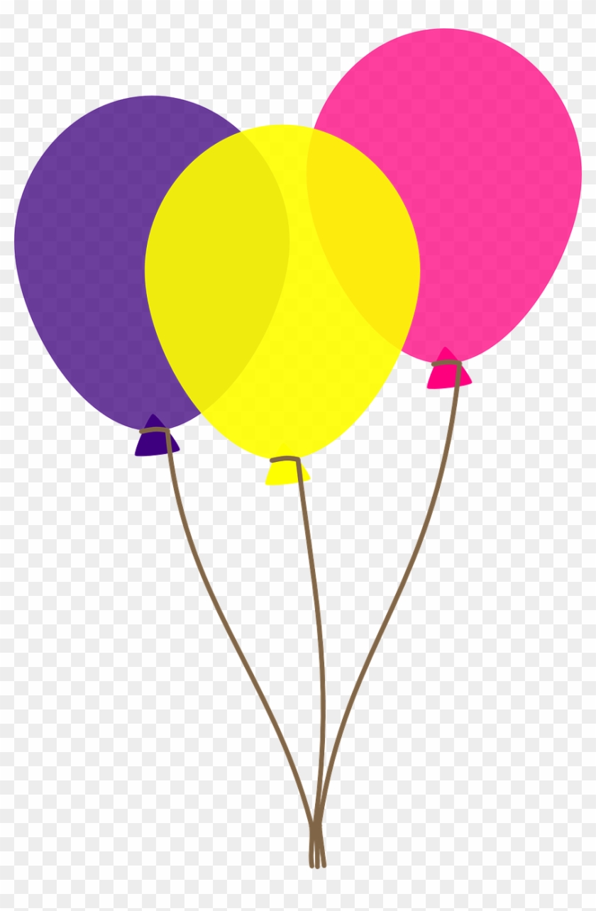 Free To Use &, Public Domain Balloon Clip Art - Transparent Background Balloon Clipart #20384
