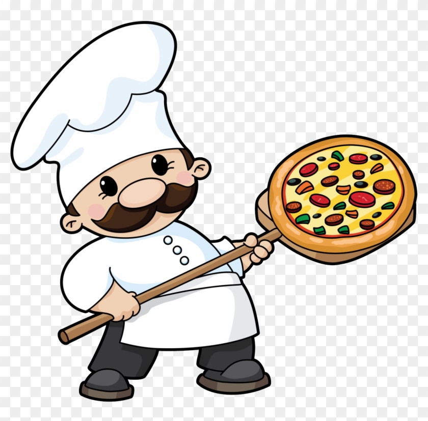 Making Pizza Cartoon