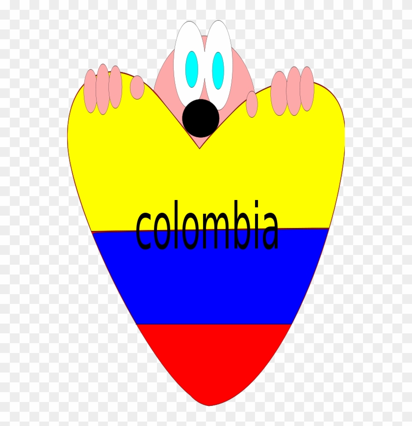 Get Notified Of Exclusive Freebies - Corazón Con Bandera De Colombia #20509
