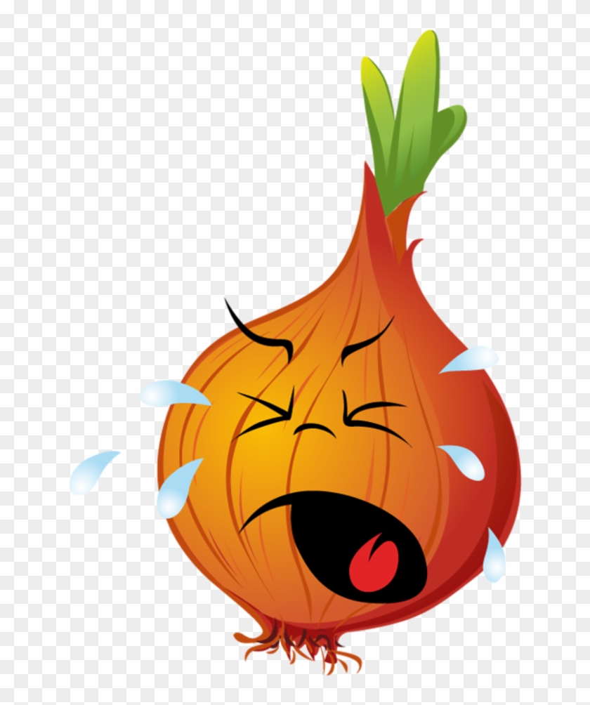 Clip Art Free - Crying Onion Clipart #20560