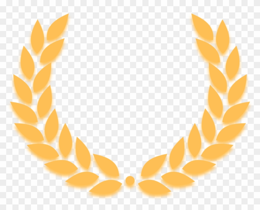 Gold Leaf Wreath Clipart - Laurel Wreath #20567