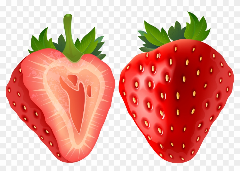 Strawberry Clipart Transparent - Strawberry Clipart Transparent Background #20684