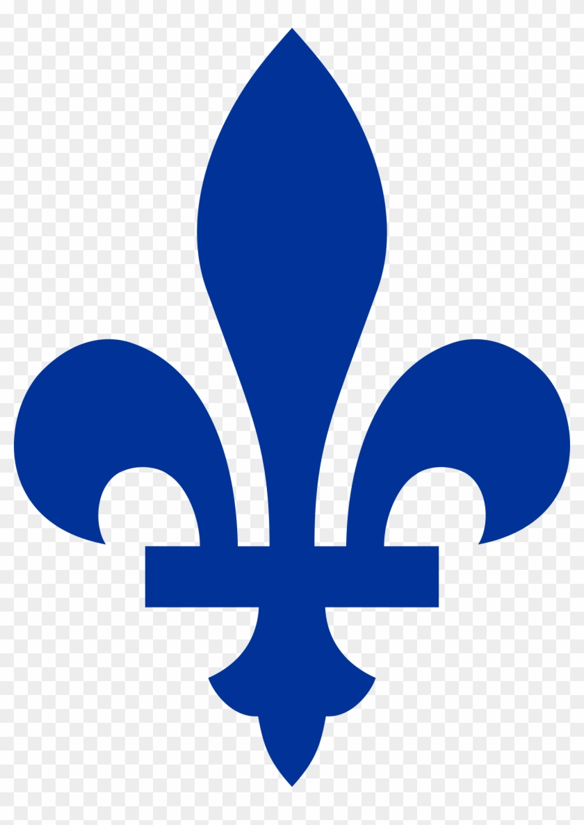 The French Canadian Version Of The Fleur De Lys - Quebec Fleur De Lis #20727