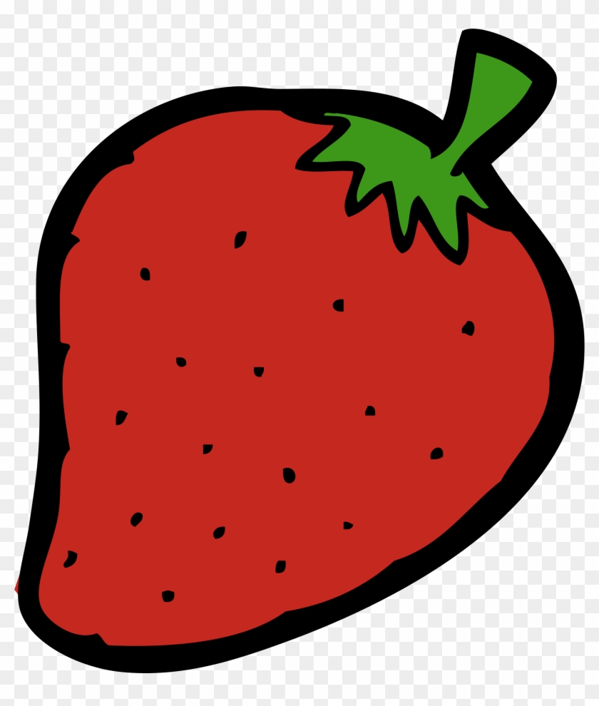 Clipart Strawberry - Melonheadz Clipart Strawberry #20732