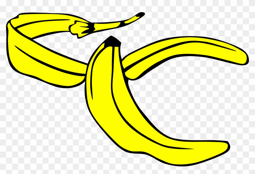 Clipart Panda Banana Gerald G Banana - Banana Peel Clip Art #20795