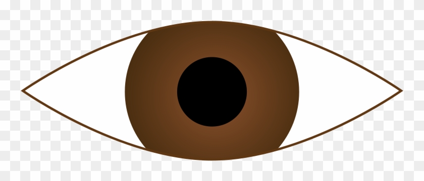 Free Clip Art Eyes - Brown Eye Clipart #20874