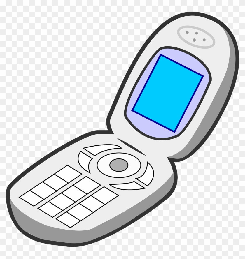 Flip Phones For The Visually Impaired Are Still Relevant - Non Living Things Clipart #20908