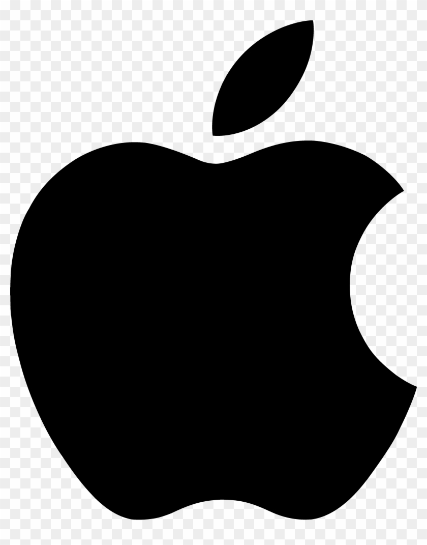 Free Clipart Of Apple Logo - Apple Logo Png Transparent Background #20932