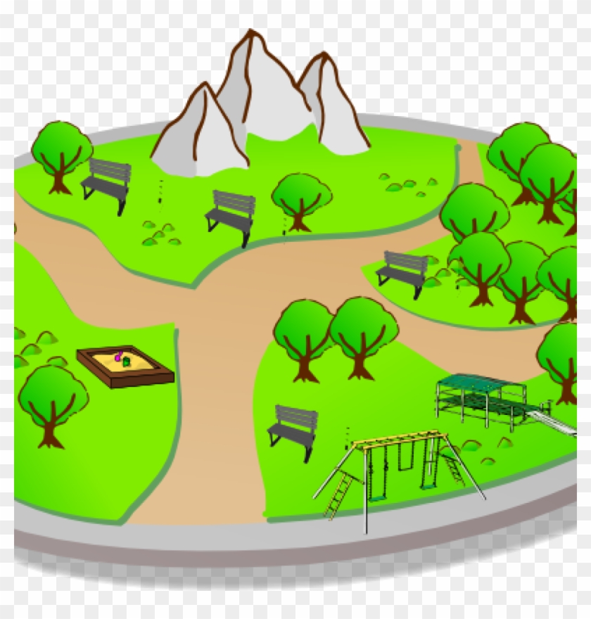 Park Clipart City Park Clip Art At Clker Vector Clip - Clip Art #20927