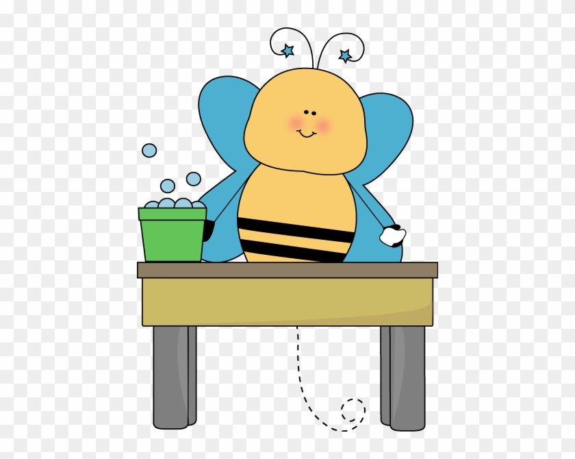 Bee Table Washer - Table Washer Clipart #20946