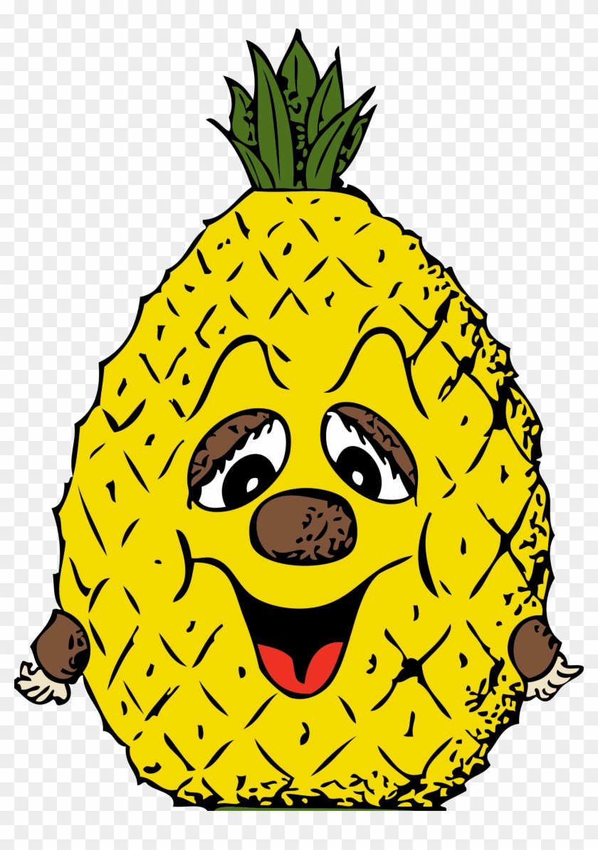 Pineapple Clip Art 4 Clipartbold - รูป การ์ตูน สับปะรด #21011