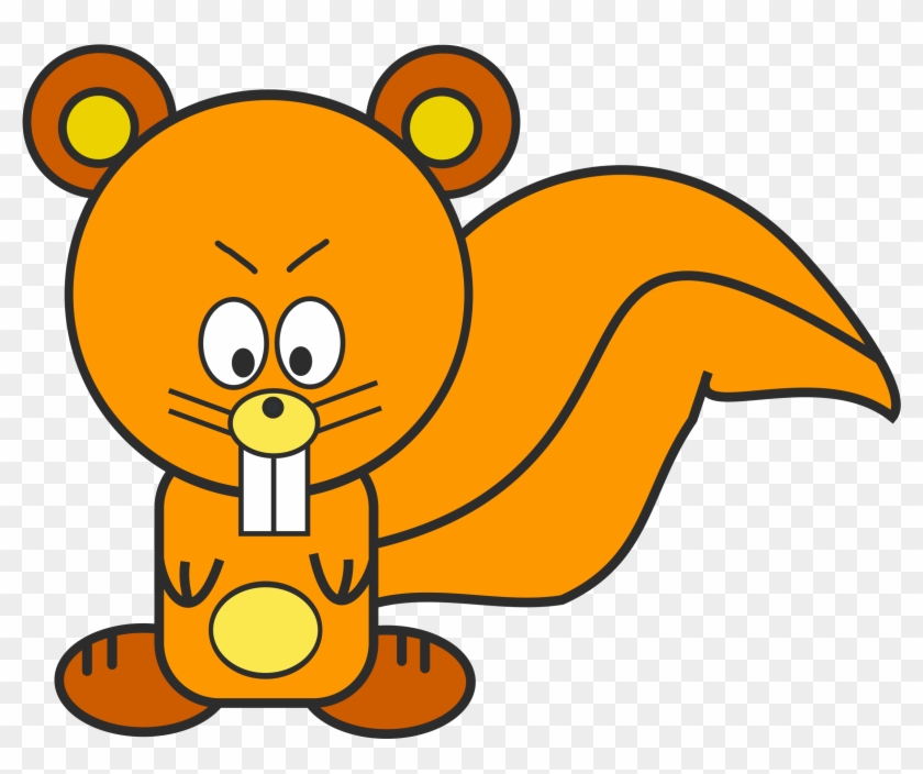 Clipart - Png Cartoon Squirrel #21030