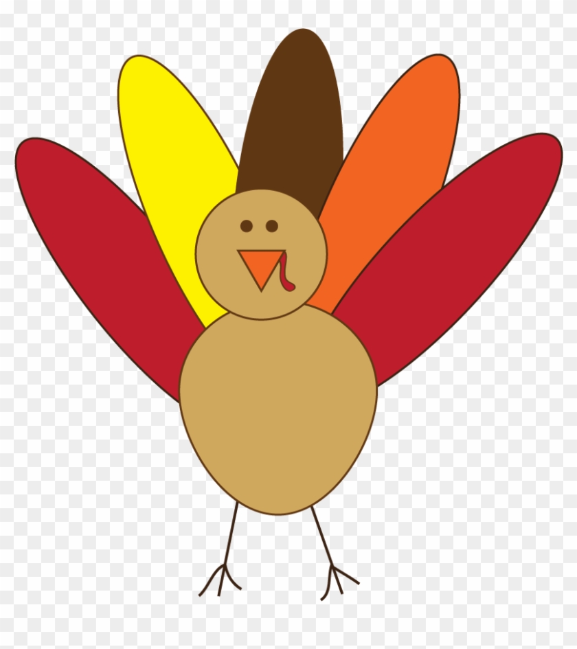 Thanksgiving Turkey Free Clip Art - Turkey Clipart Easy #21063