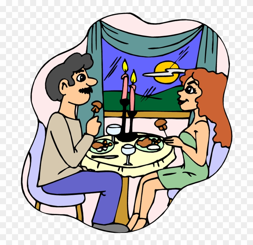 Eating Dinner Clipart - Dinner For Two Coupon #21202