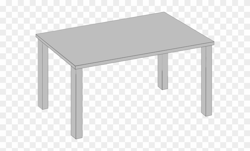 Clear Table Clipart With Table Clip Art At Clker - Table Clip Art #21269