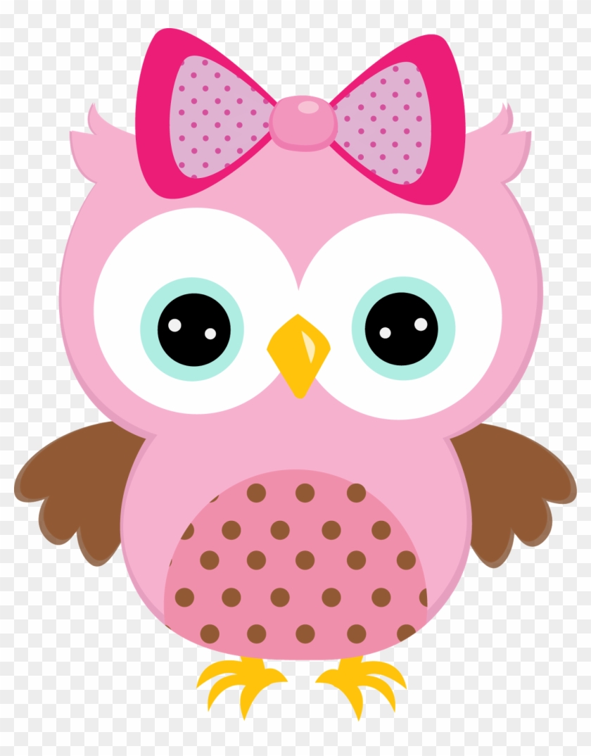 baby girl owls clip art