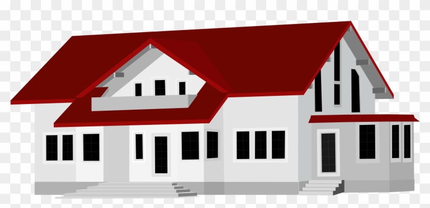 Large House Png Clip Art - House Png Clipart #21436