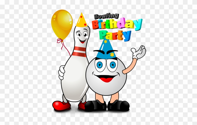 Bowling Birthday Party Clip Art #21452