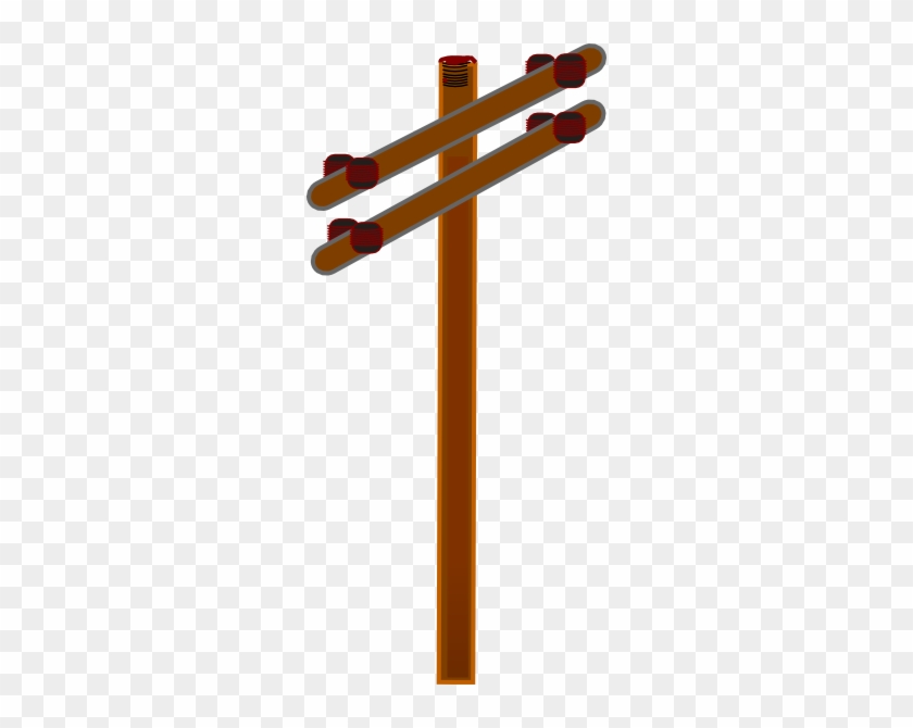 Telegraph Pole Clipart #21456