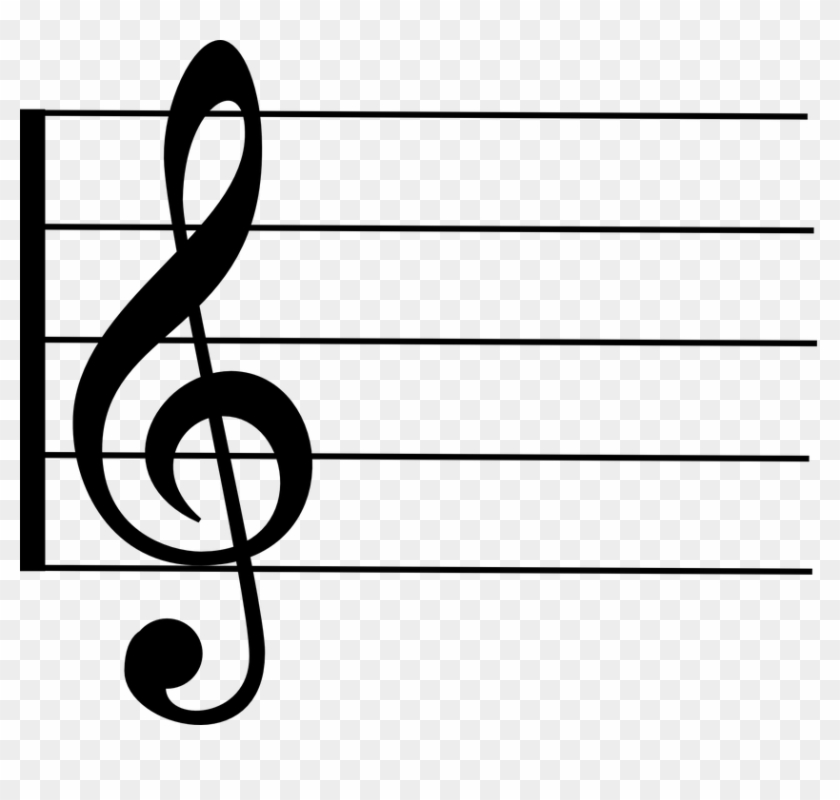 Music Staff Online - Right Hand Music Note #21493