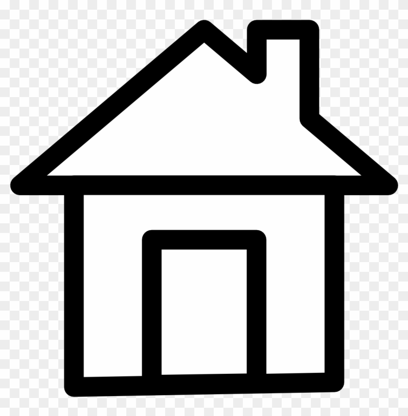 Yellow House Clip Art Icon - Dessin Adresse #21589