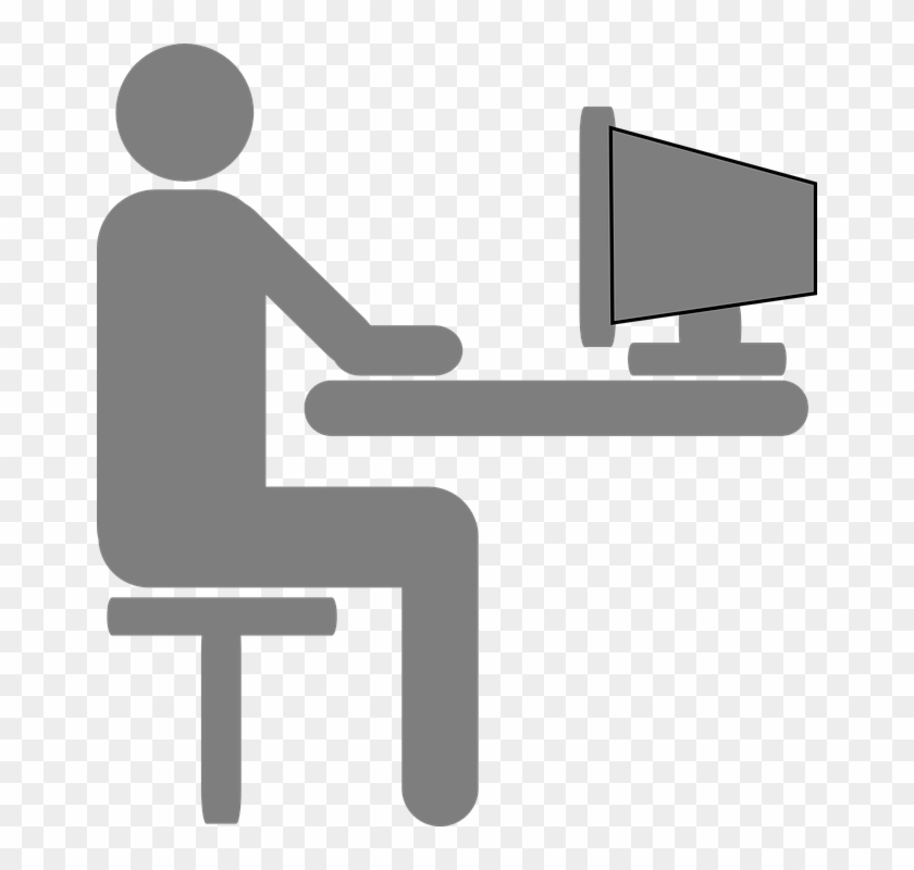 Computer User Clipart #21627