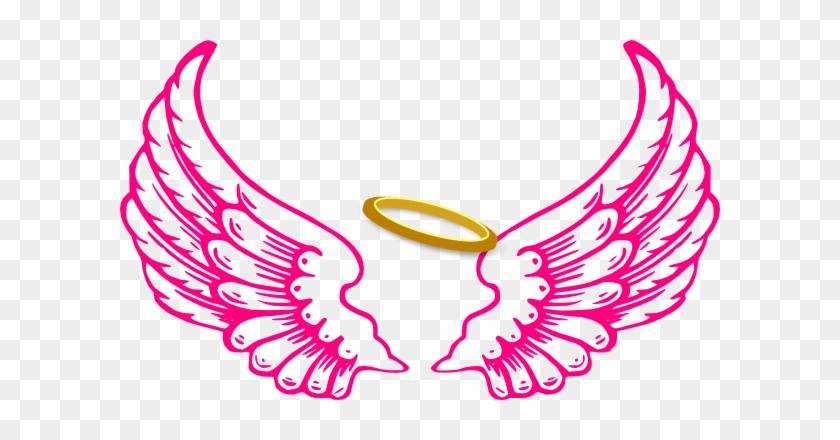 Angel Crown Clipart - Angel Wings And Halo #21650