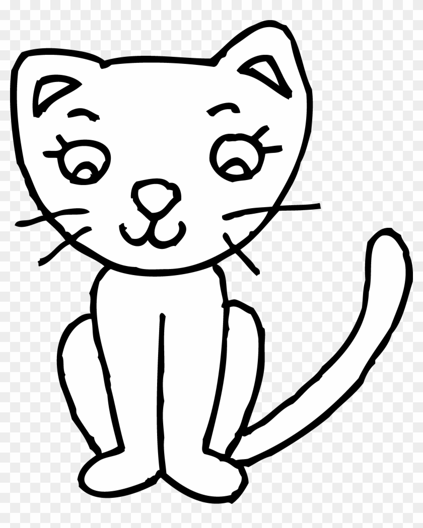 Clipart Info - Cat Clipart Black And White #21674