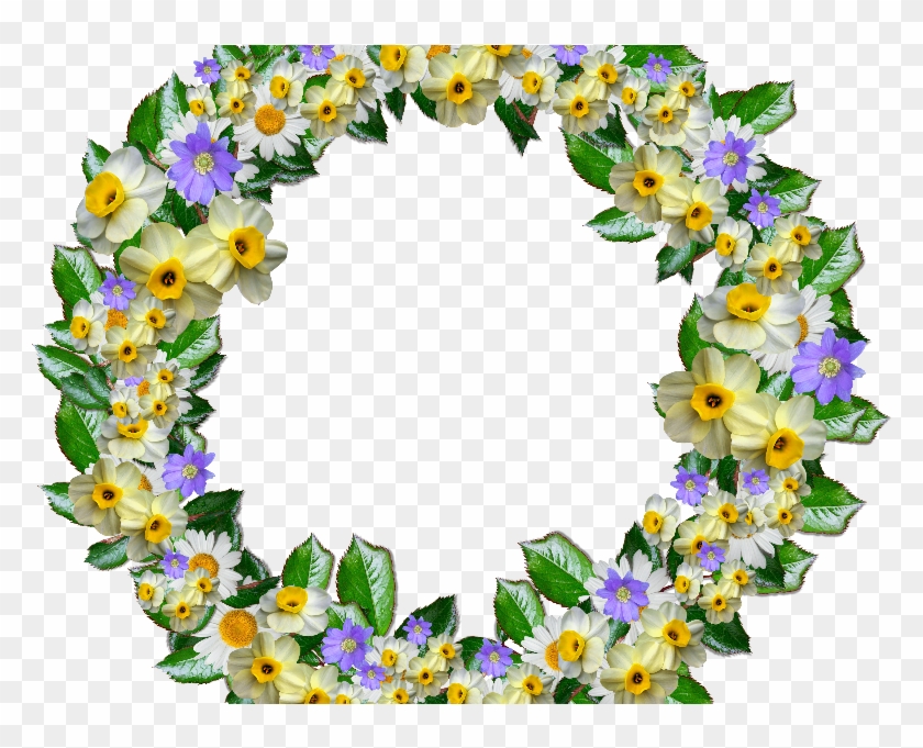 Real Flower Crown Clipart Png Free - Flower Crown Clip Art #21670