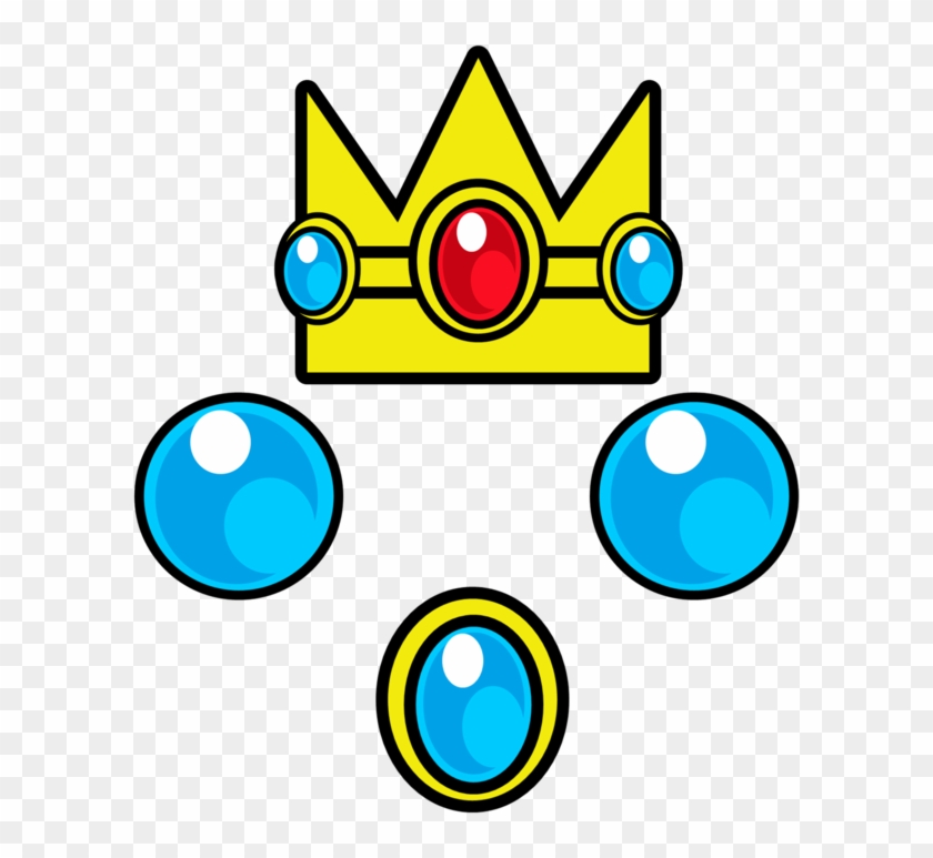 Princess Peach Jewels By Rafaelmartins On Deviantart - Logo Princess Peach Crown #21753